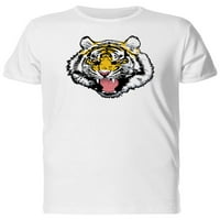 Divlji tigar, stari školski majica Muškarci -Image by Shutterstock, muški veliki