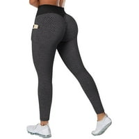 Joga hlače sa džepovima za žene vježbanje na tajicama Fitness Sportski trčanje joga hlače