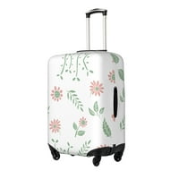Putni zaštitnik prtljage Zaštitnik, cvijeće lišće uzoraka koferi za prtljag, srednje veličine