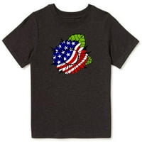 Američka zastava Suncokret T majice Cosplay kratkih rukava Ljeto Ležerne prilike Harajuku Top Tees Majice Camiseta