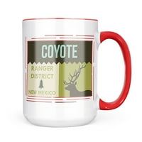 Neonblond National Us Forest Coyote Ranger okrug Poklon za ljubitelje čaja za kavu