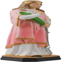 Katolički pokloni Saint PhillOnea Katolični pokloni veliko obojeno listova smola figurina