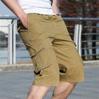 CLLIOS muške kratke hlače opuštene fit multi džepove kratke hlače na otvorenom borbene kratke hlače
