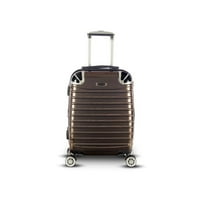 Crni prtljag set lagan spinner kotrljajući tvrdi kofer Travel TSA zaključavanje