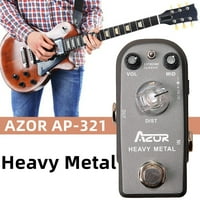 Azor ap- heart metal distortiranje gitara efekat papučice 3mode kontrola True Bypass