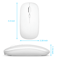 Bluetooth miš, punjivi bežični miš za MediaPad Lite Bluetooth bežični miš dizajniran za laptop MAC iPad