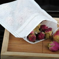 Lot Teabags 5,5x netkane tkanine prazne mirisne čajne vrećice sa nizom