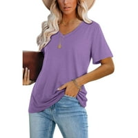 PBNBP ženske majice s više rukava s kratkim rukavima, bluze za žene