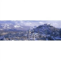 Panoramske slike PPI70880L Winter Salzburg Austrija Poster Print panoramskim slikama - 12