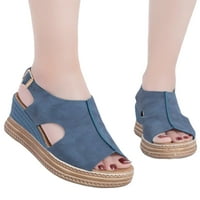 Gomelly Women Wedge Sandal ljetne platforme sandale na plaži Ležerne cipele Comfort pumpe hodajuća haljina
