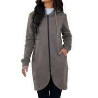 Entyinea ženski kaput kaput iz kaput dvostruko-rovov kaput klasičnog kaputa od reverskog kaputa sa kaiš kakijem l