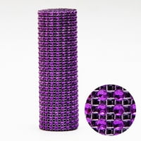 Crystal Rhinestone Trake od plastičnih redova Shiny Diamond Rhinestone Mesh Wrap Roll Diplomski dekoracije