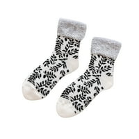 Meke čarape za žene ženske zimske zadebljane plišane čarape nepušačene čarape za čarape