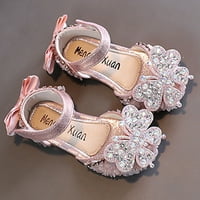 Caicj Toddler Cipele modne proljetne i ljetne djevojke cipele obuće haljina Plesne cipele Rhinestone