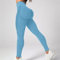 Ležerne prilike ženske nožne hlače Bešicalne pahuljice u boji žacke džakarne bešavne joge hlače fitnes