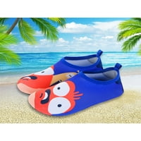 Tenmi Kids Beach cipele Brze suho vodne cipele Swim Aqua Socks Slip na bosi djeca udobnost Atletski crv 11.5c-12c