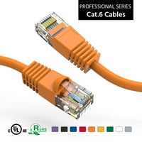 50ft CAT UTP Ethernet mrežom pokrenuta kabela narančasta, pakovanje