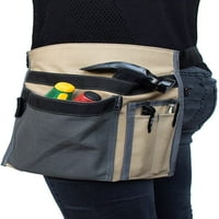 Ruiketool torbica, jednokrevetna pregača sa džepovima za čekiće, olovke, odvijače - Khaki, 27,5 * struk