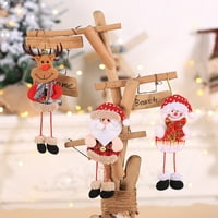 Božićni ukrasi za odmor dječje male poklone male lutke lutke viseći ukras božićni ukrasi