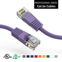 125ft CAT5E UTP Ethernet mreže podignute kabl ljubičasta, pakovanje