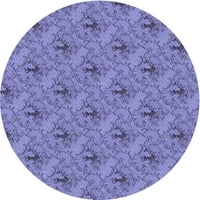 Ahgly Company u zatvorenom okruglom uzornim škriljevcima plavi prostirke, 5 'krug