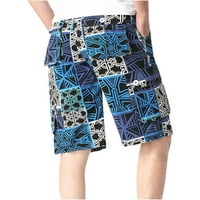 COFEEEMO muške garderove kratke hlače natražene multi-džepove kombinezone hlače Ljeto uzročno na otvorenom