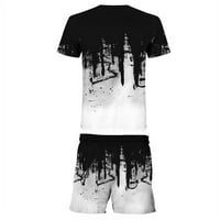 CLlios muške košulje i kratke hlače postavljeno odijelo za plažu Ljetni odjevni set Jogging Fashion Duweit kratki setovi
