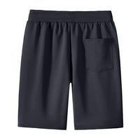 Muškarci Sports Colorblock kratke hlače Ležerne prilike na sredini struka šarke sa džepovima sa patentnim zatvaračem