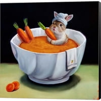 Sjajna umjetnost sada Carrot SpA od Lucia Heffernan, platno Zidna umjetnost, 12W 12h