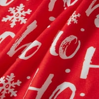 Porodica Luethbiez Božićne pidžame Podudarni set Baby Jammyes Podudaranje set Xmas Holiday noćne odjeće