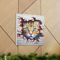 CAT 3D razbijena galerija platna