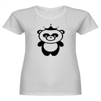 Majica s skicom Panda King u obliku žena -image by Shutterstock, ženska srednja sredstva