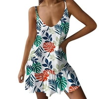 Haljine Ljetni kupaći kostim pokrivaju labave bez rukava bikinija povremena haljina na plaži