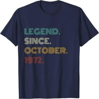 Godina stare legende od majica za rođendan iz listopada od oktobra