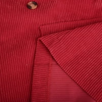Pletene jakne za žene lagane tipke dolje majice bluza vunene mješavaju flanel jakna za jakna