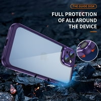 Allytech iPhone, iPhone zaštitni ekran, otporan na udarce prozirna jasna pokrovna pokrov zaštitnika