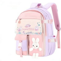 Dječji ruksak, školski ruksaci za djevojke, slatka torba za knjige sa odjeljcima za djevojčicu dječji