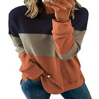 Josnvt ženski povremeni multikolorski bluza s dugim rukavima