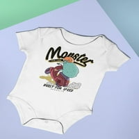 Monster Racing Bodysuit novorođenčad -image by shutterstock, mjeseci