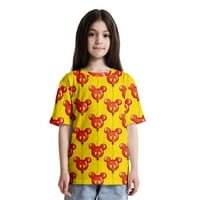 Mickey & Friends Funny Graphic Majica kratkih rukava Majica i mladi, Mickey Mouse Casual košulje