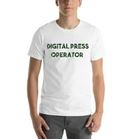 3xl Camo digitalni press operater s kratkim rukavima pamučna majica s nedefiniranim poklonima