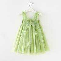 Djevojke za bebe oblače rasprodaja mališana djevojčica odjeća slatka ljetna mreža Elegantni leptir cvjetni