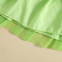 Djevojke amilijskog djevojaka tulle haljina bajka zelena leptira bez rukava bez rukava