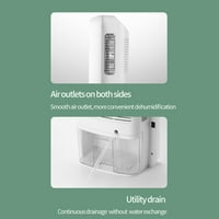 Diamond Mini zrak od dehidifiera za automatsko isključivanje zraka za spavaću sobu za pranje spavaće