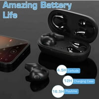 Urban QC True Bežične ušice Bluetooth slušalice Touch Control Control sa punjenjem Kućište Stereo slušalice u ugrađenom mikroffru ugrađenim mikrofonom Premium duboki bas za Xiaomi Lite - crna