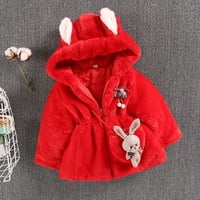 Tagold Jesen Ušteda za uklanjanje djece Dječje djevojke Zimska crtana crtana FAU Vuna džemper jakna
