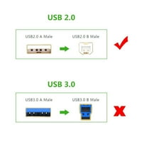 Boo kompatibilan 6ft USB kabel kabela za zamjenu za Behringer br. DJX900USB 5-kanalni reclount mikser