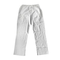 Teretne hlače za muškarce muške hlače Muške casual solidne boje hlače pokušajte prozračne pamučne i