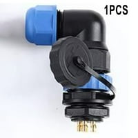 Leke SP IP vodootporan stupanj kabela stupnjeva za lakat kružni konektor 2-9pin