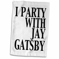 3drose I party sa Jay Gatsbyjem - ručnik, po